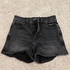Hollister Black Jean Shorts for Women